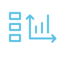 ícone de visualização de dados